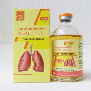 2018 Latest Design Gmp Oxytetracycline -
 Tylosin Injection 20% – Fangtong