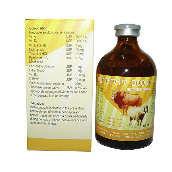 Newly Arrival Oxytetracycline Injection For Cattle Sheep Horse - Multivitamin  Injection – Fangtong - China Chongqing Fangtong