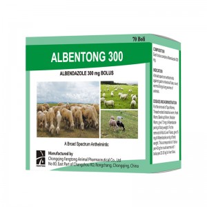 ALBENTONG 300 Albendazole bolus 300mg