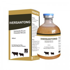 IVERSANTONG Ivermectin2% + Closantel 10% Injection