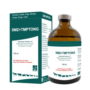 SMZ+TMPTONG (Sulfamethoxazole + Trimethoprim) Injection