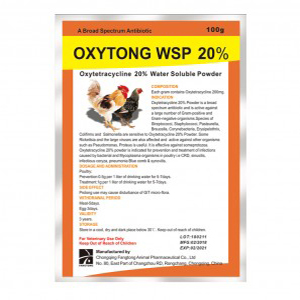 OXYTONG WSP 20%       Oxytetracycline WSP 20%