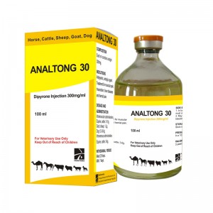 ANALTONG 30 Dipyrone Injection (Analgin Injection) 30%